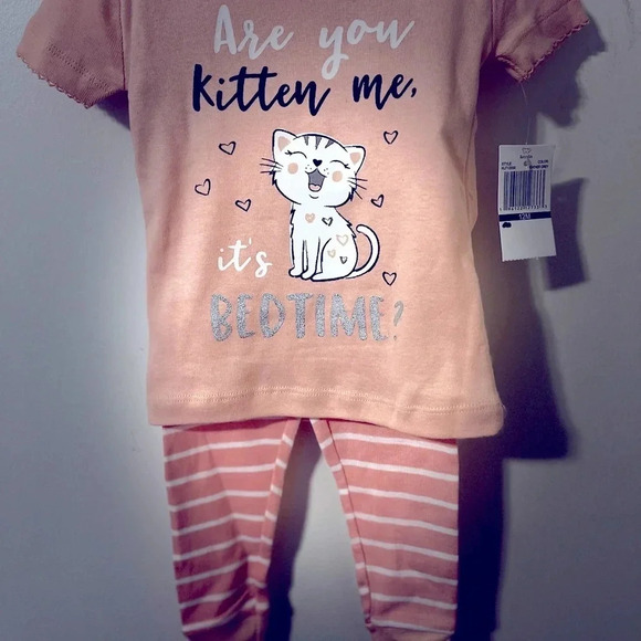 Koola Baby pajamas 4 piece set with short and long sleeve and pant elastic waist - Picture 4 of 16